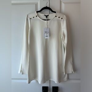 Isabella Oliver Women’s Fallon Maternity Top Soft White NWT (Size 2/US 6)